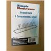 Image 4 : Lot of 1 Simple Houseware 5-Compartment Bicycle Rack - Brand New!