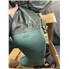 Image 3 : Lot of 1 Tidewe Fishing Chest Waders - Green - Size 7 Boots - Brand New