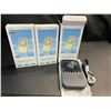 Image 1 : Lot of 3 Portable Handheld Mini USB Rechargeable Fans - Brand New! Great for Summer Time!