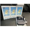 Image 1 : Lot of 3 Portable Handheld Mini USB Rechargeable Fans - Brand New! Great for Summer Time!
