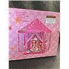 Image 2 : Lot of 1 Princess Playhouse Castle with Cotton Ball String Light - 55 x 53 inch Size - (For Ages 3+)