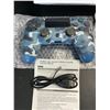 Image 2 : Lot of 2 Double-Shock Aftermarket Wireless Controllers for Playstation 4 - Camo Design