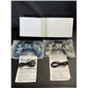 Image 1 : Lot of 2 Double-Shock Aftermarket Wireless Controllers for Playstation 4 - Camo Design
