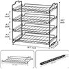 Image 2 : Lot of 1 4-Tier Stackable Food Can/Beverage Rack Organizer - Brand New!