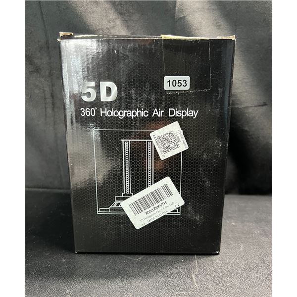 Lot of 1 5D 360-Degree Holographic Air Display - 3.9in 160 LEDs w/ Wifi/App Control - BRAND NEW!