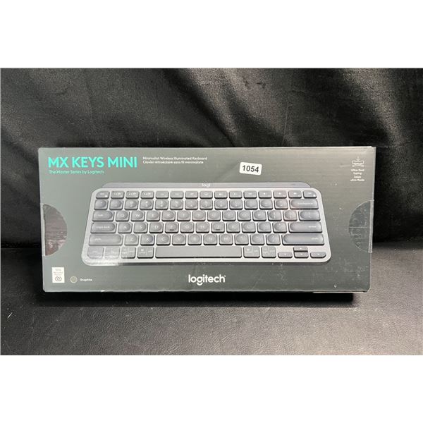 Lot of 1 Logitech MX Keys Mini Minimalist Wireless Illuminated Keyboard