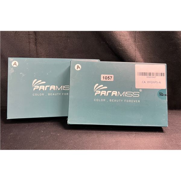 Lot of 2 Sets of Paramiss Gel Nail Polishes - 6 Polishes/Colours Per Box! Brand New