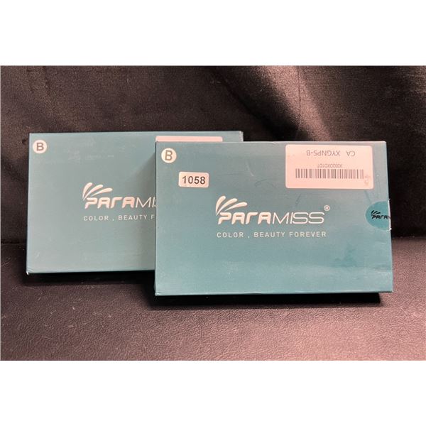 Lot of 2 Sets of Paramiss Gel Nail Polishes - 6 Polishes/Colours Per Box! Brand New