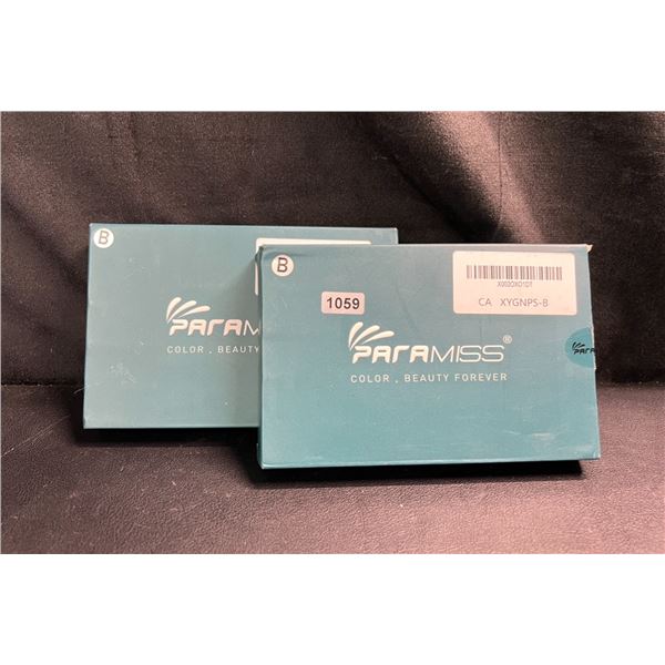 Lot of 2 Sets of Paramiss Gel Nail Polishes - 6 Polishes/Colours Per Box! Brand New