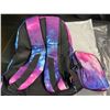 Image 2 : Lot of 1 Galaxy Backpack w/ Storage Pouch - Brand New