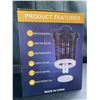Image 2 : Lot of 1 Hanging UV Electric Mosquito Zapper/Bug Zapper - Brand New