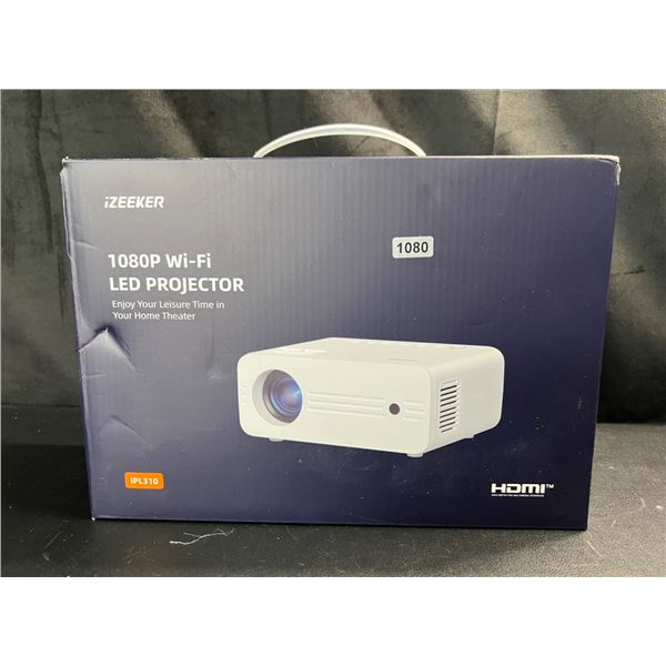 Lot of 1 iZeeker 1080P WiFi LED Projector