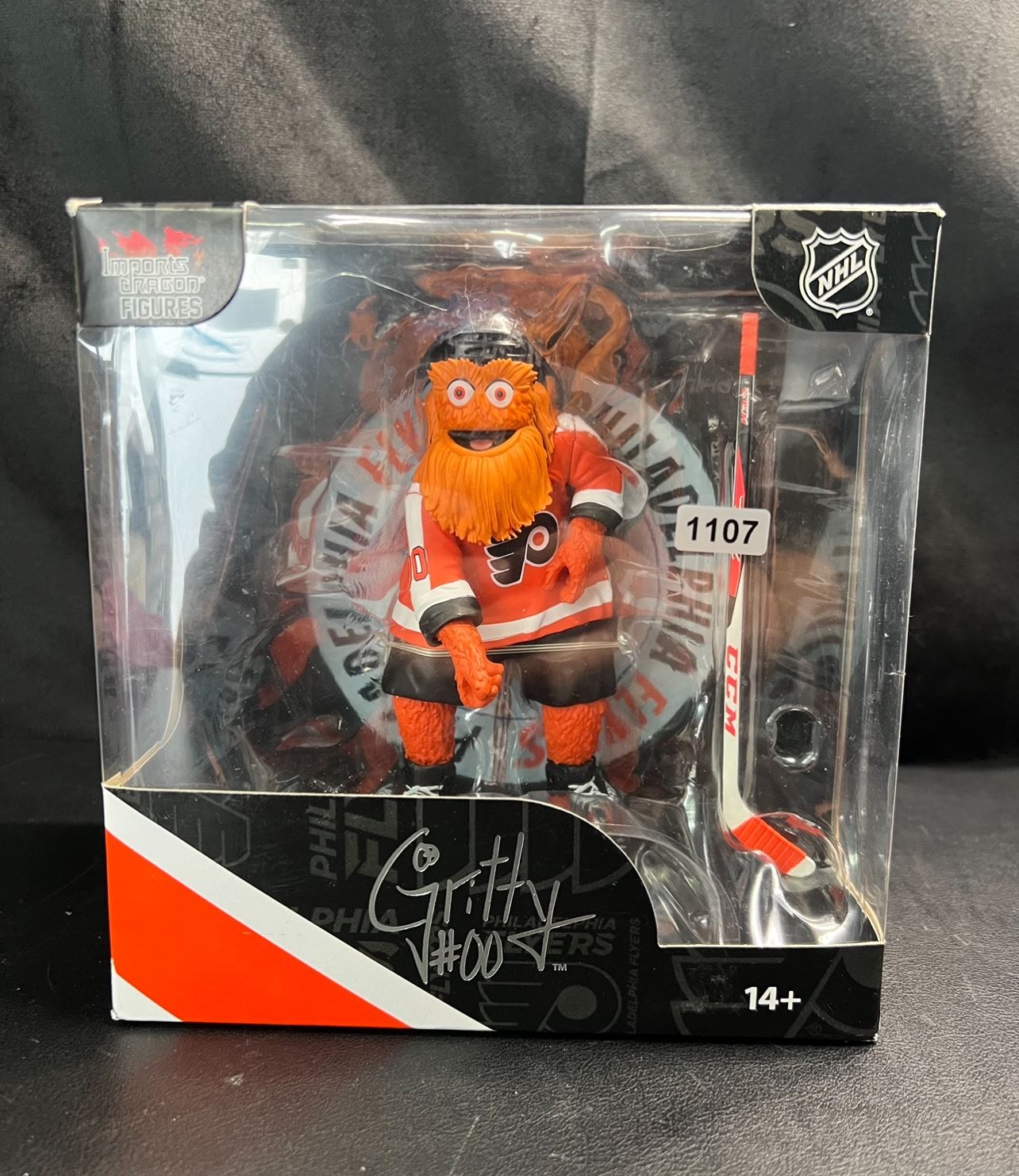 Gritty Merch Lot of 1 Gritty #00 Official Mascot Figure