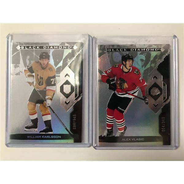 LOT OF NHL STAR CARDS NUMBERED