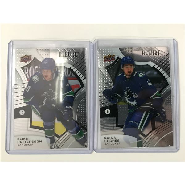 LOT OF VANCOUVER CANUCKS NHL STAR CARDS