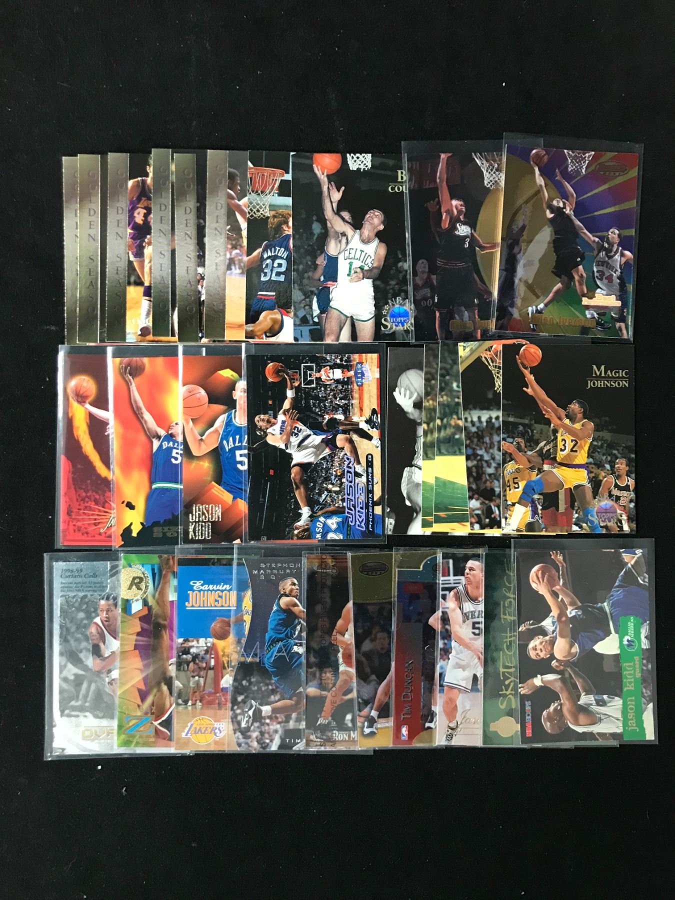 Nba Insert Cards LOT OF NBA STAR, ROOKIE AND INSERT CARDS CARDS