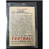 Image 2 : 1951 BOWMAN ALEX AGASE FOOTBALL CARD