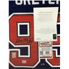 Image 2 : LTD. EDITION WAYNE GRETZKY SIGNED EDMONTON OILERS DOUBLE CCM 4 CUPS JERSEY 9/99 (WG COA)