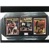 Image 1 : MUHAMMAD ALI SIGNED AND CUSTOM FRAMED SPORTS ILLUSTRATED DISPLAY (JSA COA)