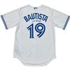 Image 1 : JOSE BAUTISTA SIGNED TORONTO BLUE JAYS MAJESTIC JERSEY (FROZEN POND COA)
