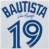 Image 2 : JOSE BAUTISTA SIGNED TORONTO BLUE JAYS MAJESTIC JERSEY (FROZEN POND COA)
