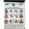 Image 1 : 50TH NHL ALL STAR GAME UNCUT STAMP SHEET