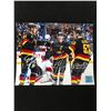 Image 1 : VANCOUVER CANUCKS TRIPLE SIGNED 8 X 10 (GCG HOLO)