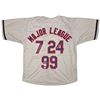 Image 1 : SHEEN, BENSON,BERINGER SIGNED MAJOR LEAGUE BASEBALL JERSEY (BECKETT COA)