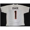 Image 1 : JAMARR CHASE SIGNED CINCINATTI BENGALS FOOTBALL JERSEY (BECKETT COA)