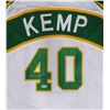 Image 2 : SHAWN KEMP SIGNED SEATTLE SUPERSONICS BASKETBALL JERSEY (BECKETT COA)