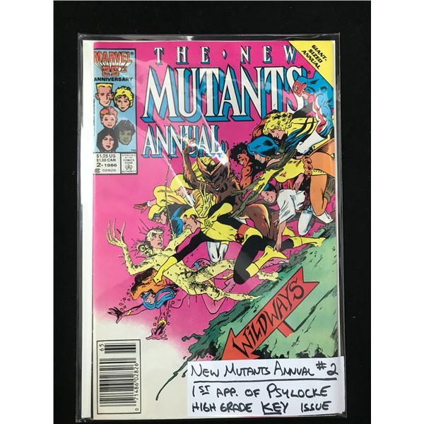 MARVEL COMICS NO.2 THE NEW MUTANTS (1ST APP PSYLOCKE)