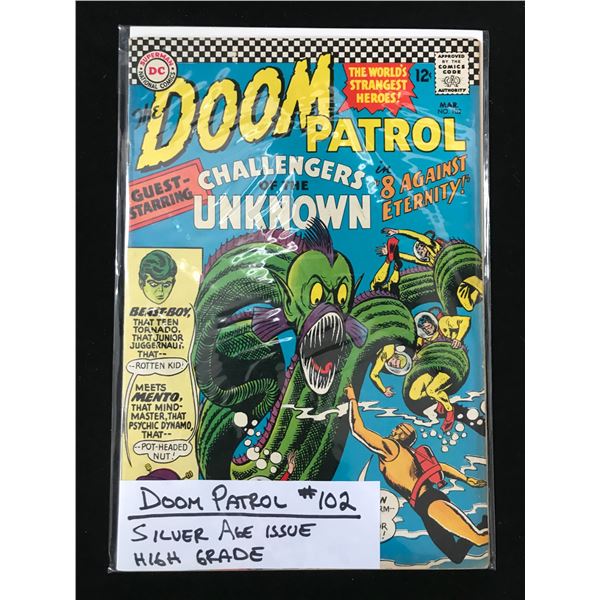 DC COMICS NO.102 DOOM PATROL (VINTAGE SILVER AGE)