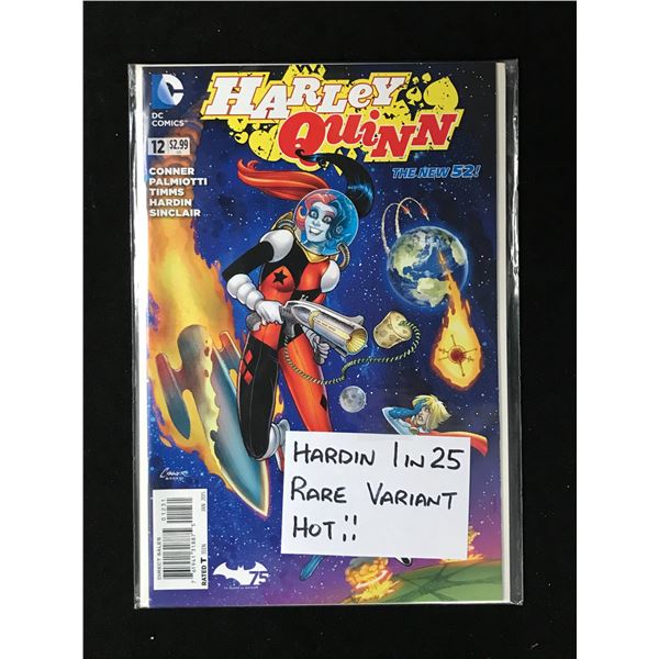 DC COMICS NO.12 HARLEY QUINN (1 IN 25 VARIANT)