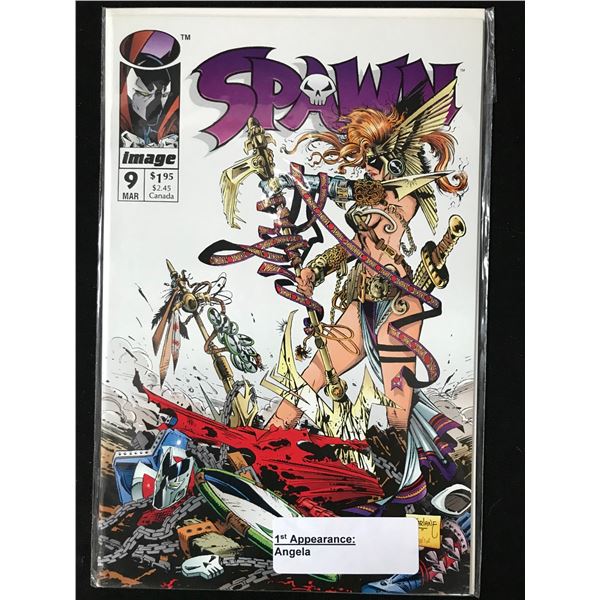 IMAGE COMICS NO.9 SPAWN (1ST APP ANGELA)