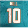 Image 2 : TYREEK HILL SIGNED MIAMI DOLPHINS FOOTBALL JERSEY (BECKETT COA)