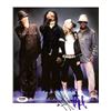 Image 1 : Black Eyed Peas Certified Authentic Autographed 8x10 Photo Fergie PSA