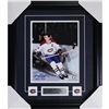 Image 1 : JEAN BELIVEAU SIGNED AND CUSTOM FRAMED 16 X 29 DISPLAY (FROZEN POND COA)