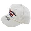 Image 2 : MAGIC JOHNSON SIGNED 1987 CHAMPIONS BASEBALL CAP (BECKETT COA)