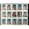 Image 1 : 1986 EDMONTON OILERS RED ROOSETER UNCUT SHEET (4 GRETZKYS)