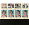 Image 2 : 1986 EDMONTON OILERS RED ROOSETER UNCUT SHEET (4 GRETZKYS)