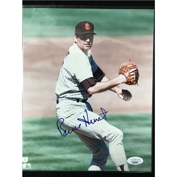 BRUCE HUNT SIGNED 8 X 10 (JSA COA)