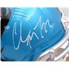 Image 2 : CHRISTIAN MCCAFFREY SIGNED CAROLINA PANTHERS FULL SIZE HELMET (BECKETT COA)