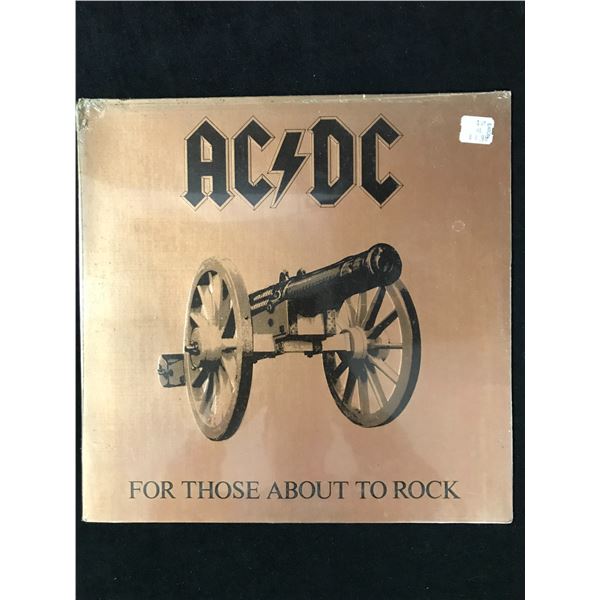 AC/DC VINYL RECORD