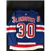 Image 1 : RARE HENRIK LUNQUIST TRIPLE INSCRIBED RANGERS PRO JERSEY (FANATICS COA)