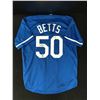 Image 1 : MOOKIE BETTS SIGNED L.A DODGERS BASEBALL JERSEY (PRO CERT COA)