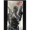 Image 1 : RAY PARK SIGNED LTD. EDITION SNAKE EYES PORTRAIT WITH INSIGNIA INSCRIPTION (WWOC COA)