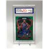 Image 1 : KAWHI LEONARD SIGNED PANINI PRIZM TRADING CARD (5 STAR COA)