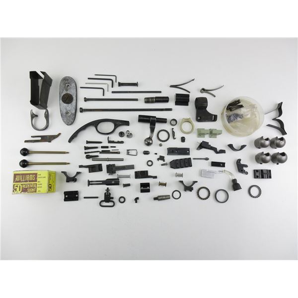 ASSORTED GUNSMITHING RIFLE PARTS LOT