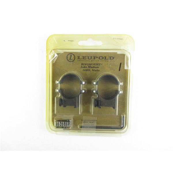 LEUPOLD SAKO SCOPE RINGS LOT