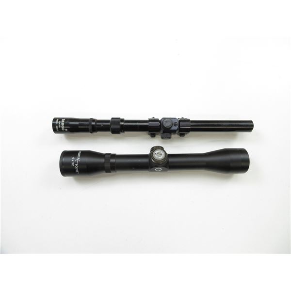 RIFLE SCOPES LOT